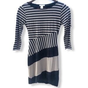 Bar III Striped Dress